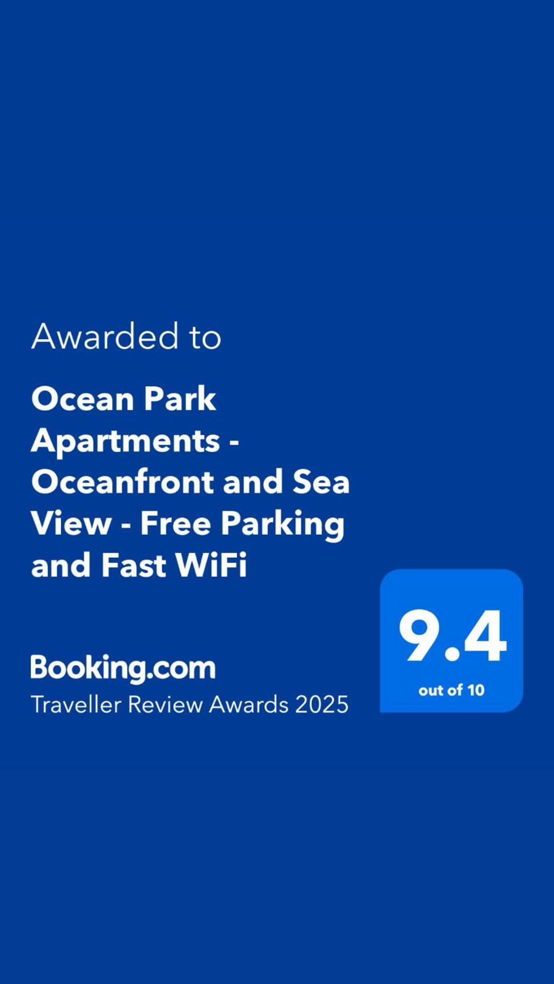 Ocean Park Apartments - Oceanfront - Free Parking And Fast Wifi EDI Exterior foto